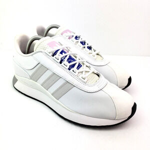 Adidas SL Andridge Womens Size 10 White Gray Athletic Sneaker Shoes EG6846